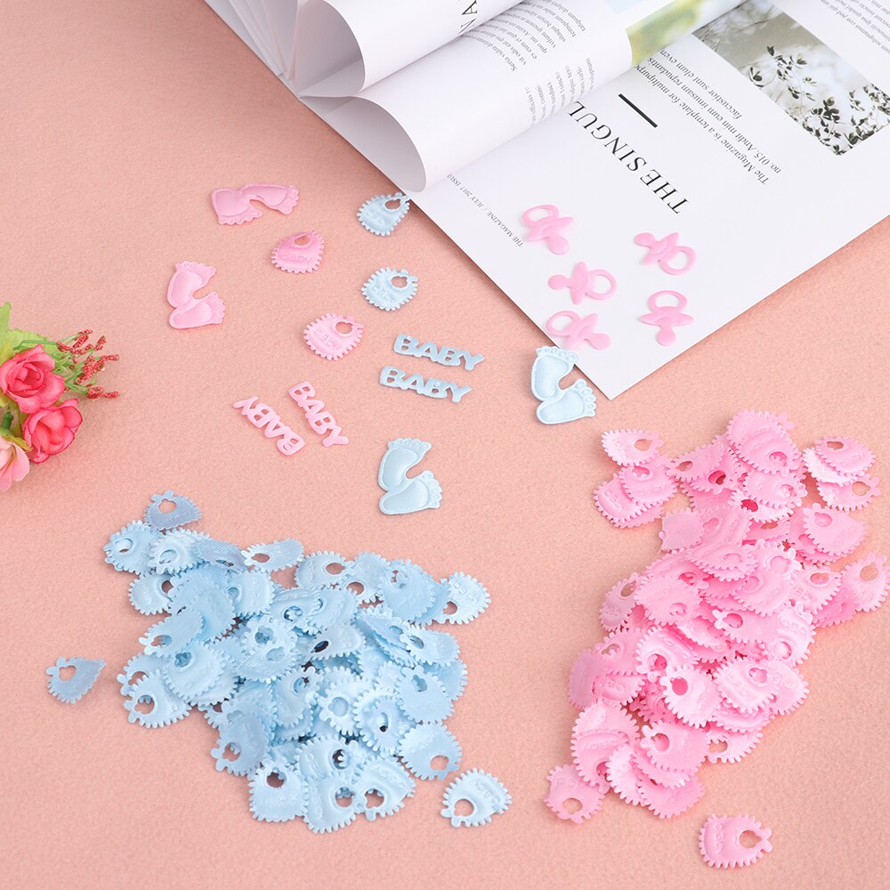 100pcs/pack Baby Shower Confetti Table Birthday