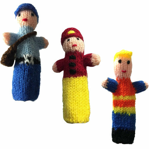 Handwoven Finger Puppets