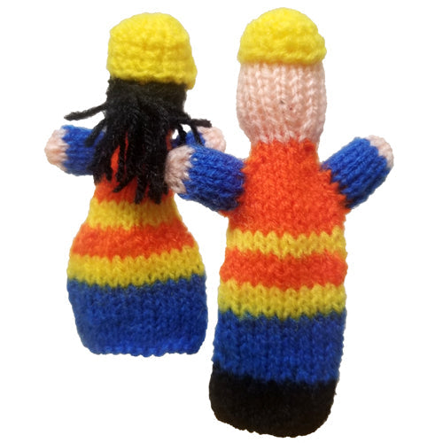 Handwoven Finger Puppets