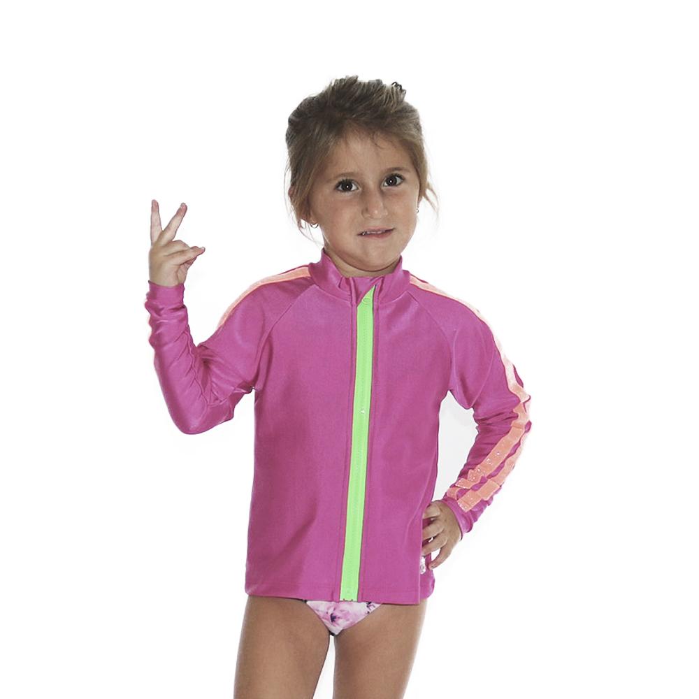 UniFucsia - Rash Guard Shirt - Kids Swimwear