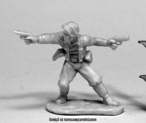 Reaper Miniatures REM80074 25mm Scale Jake Ryan Hero Explorer, Bob