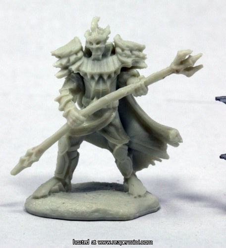 Reaper Miniatures REM89043 25mm Scale Vagorg Half Orc Sorcerer, Ch