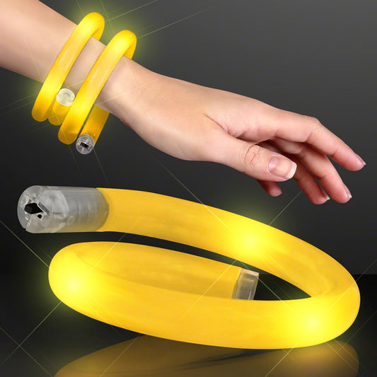 Blinkee 1145036 Light Up Tube Bracelet, Yellow