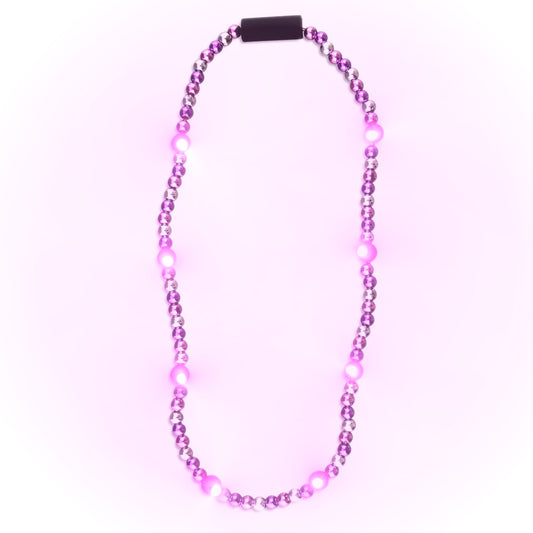 Blinkee 596060 LED Beads, Pink, Purple & Silver