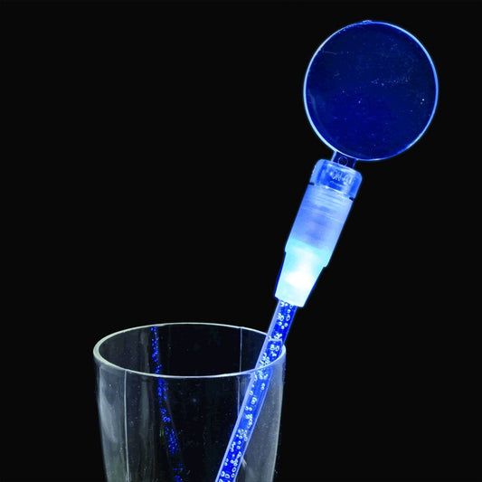 Blinkee 1408000 Blue Cocktail Party Light Up Swizzle Stick Drink Stirr