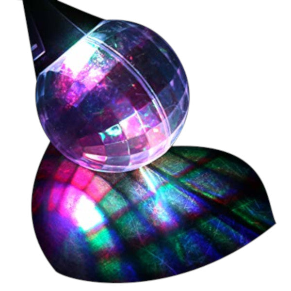 Blinkee 1451525 Disco Prism Ball LED Multi Color Pendant Necklace