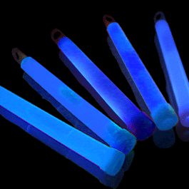 Blinkee 1745000 6 in. Glow Sticks, Blue