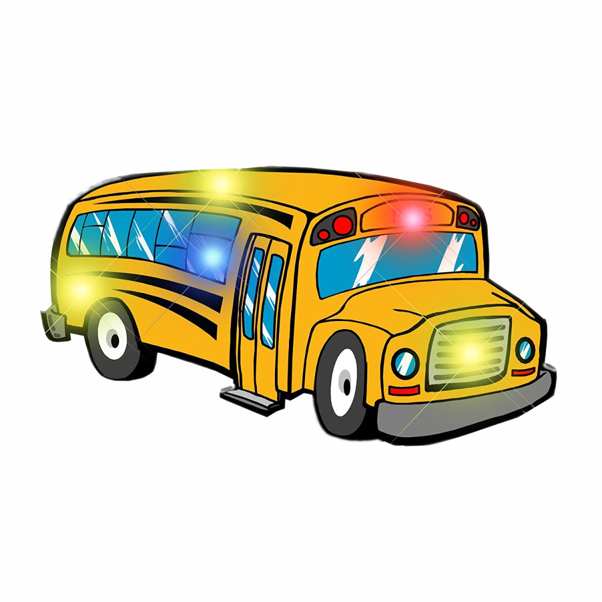 Blinkee 3705000 School Bus Flashing Body Light Lapel Pins