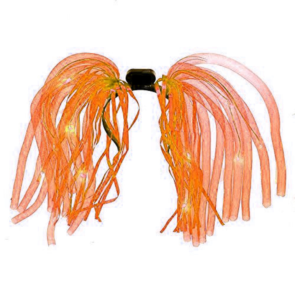 Blinkee 5042000 Orange LED Noodle Headband Flashing Dreads