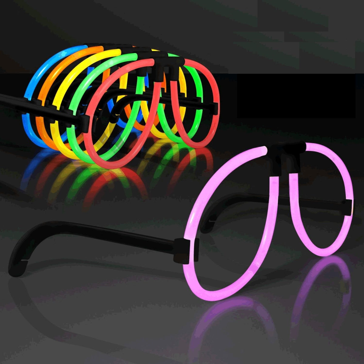 Blinkee 85050 Glowstick Glasses, Multi Color