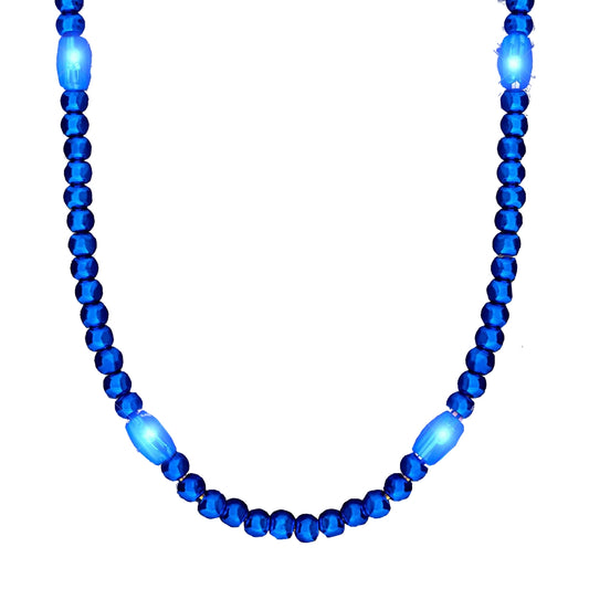 Blinkee 95012 LED Necklace with Blue Beads