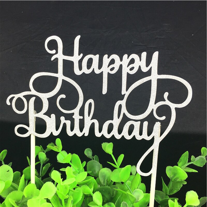 Fashion Cute Cake Topper Happy Birthday Party