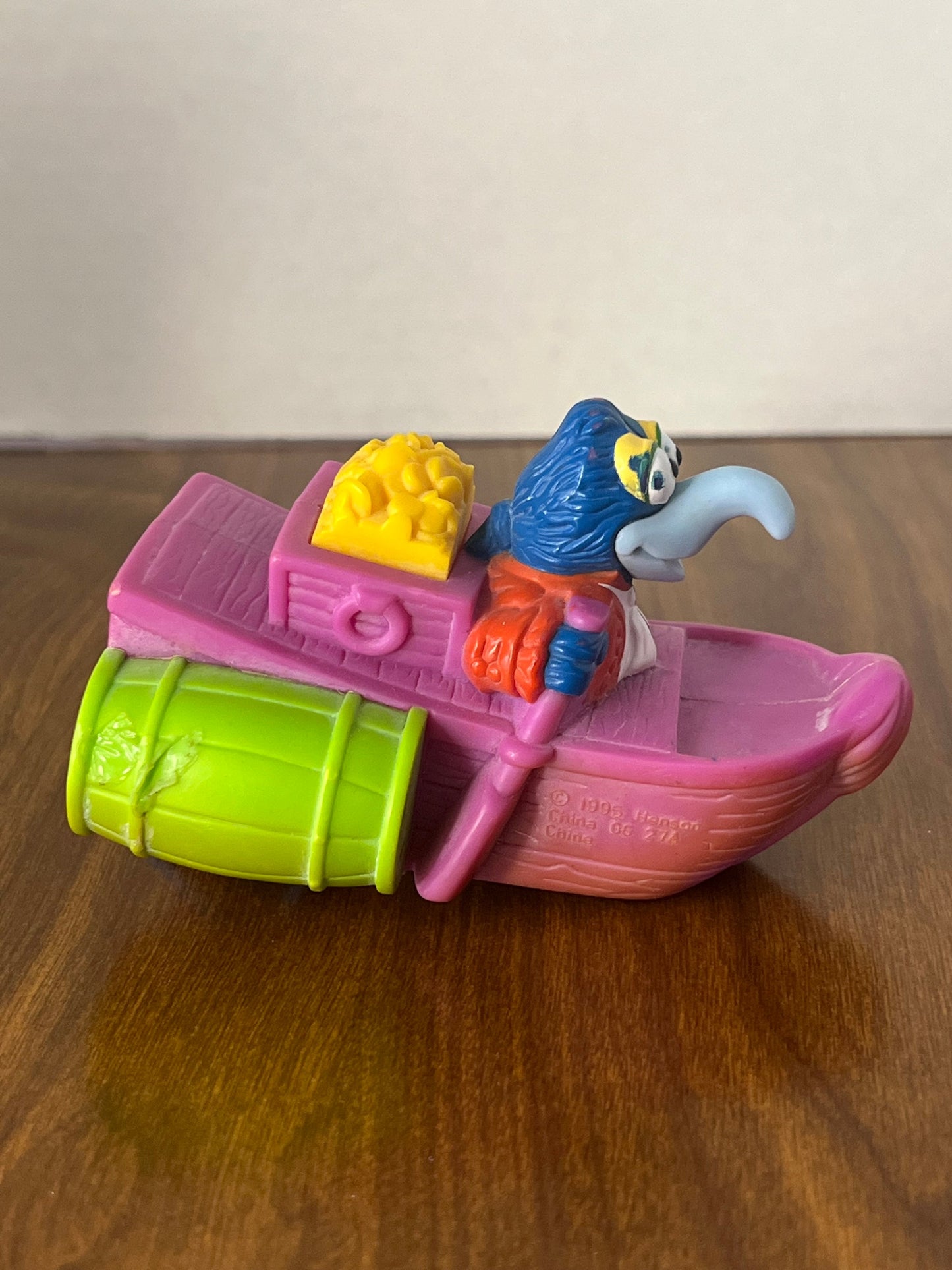 McDonalds Happy Meal Tub Toy - 1995 Henson Muppets Treasure Island