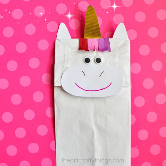 US Toy TU251 Unicorn Paper Bags - Pack of 12