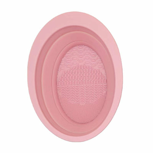 Foldable Silicone Brush Washing Bowl