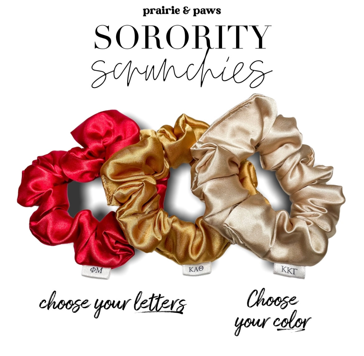 Sorority Scrunchies