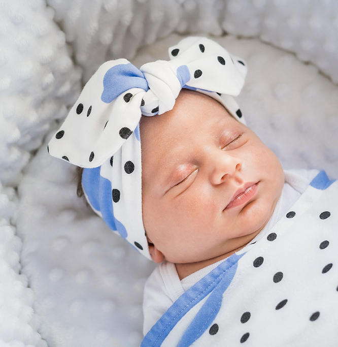 Blue Clouds Headband