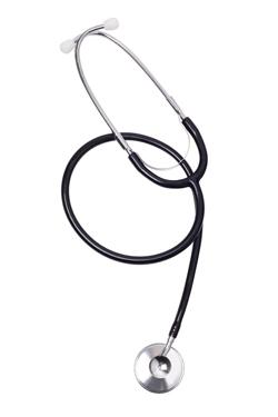 Aeromax STETH-BLK Jr. Physician Child Stethoscope - Black